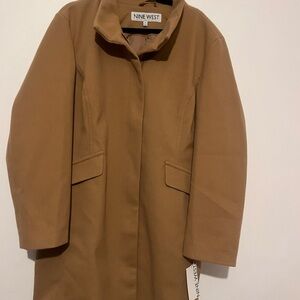 Nine West Women's Brown Trench Coat
